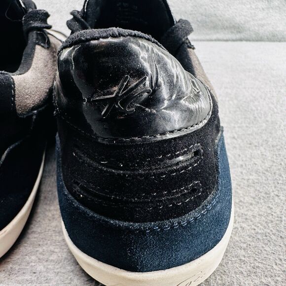 KENNETH COLE - Men's Gray & Black Suede Colorway Lace Up Sneaker Size 12  B14 - Picture 9 of 12